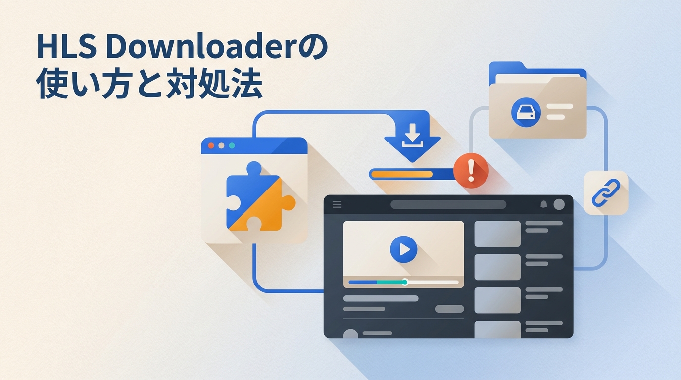 HLS Downloaderの使い方・評判と「使えないとき」の原因・対処法（2026年）