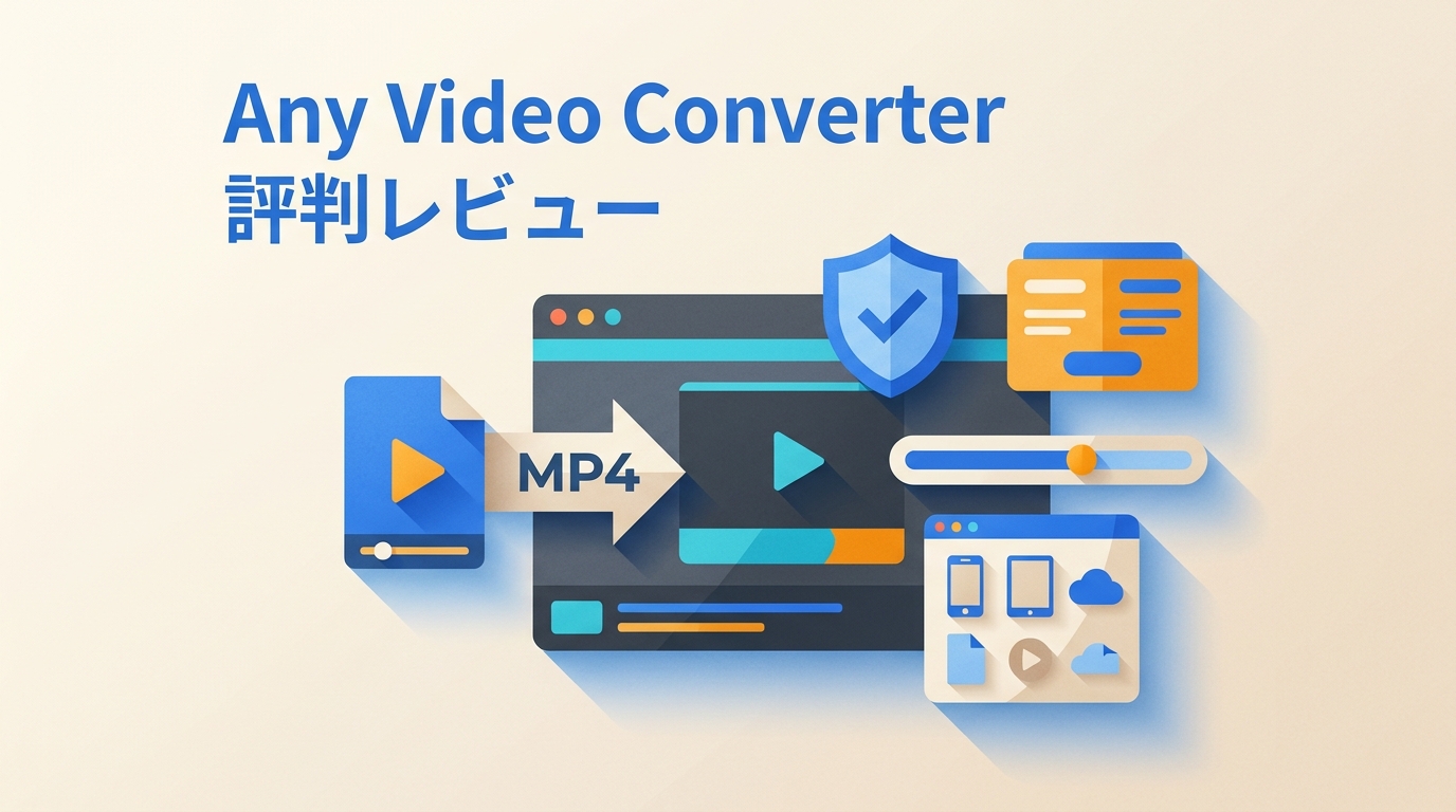 Any Video Converterは安全?2026年版の評判・料金・使い方