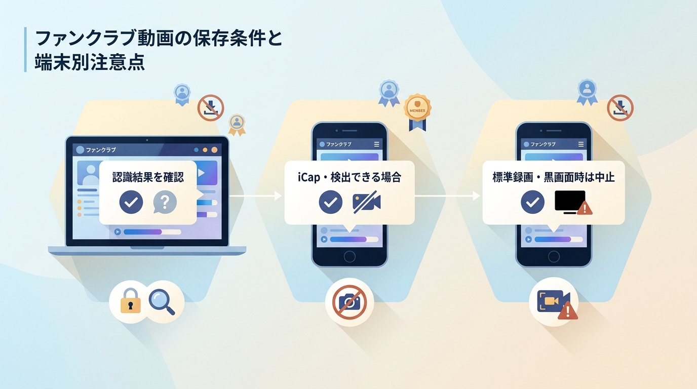 TOBEファンクラブ動画の保存条件と注意点|PC・iPhone・Androidの違い【2026年版】