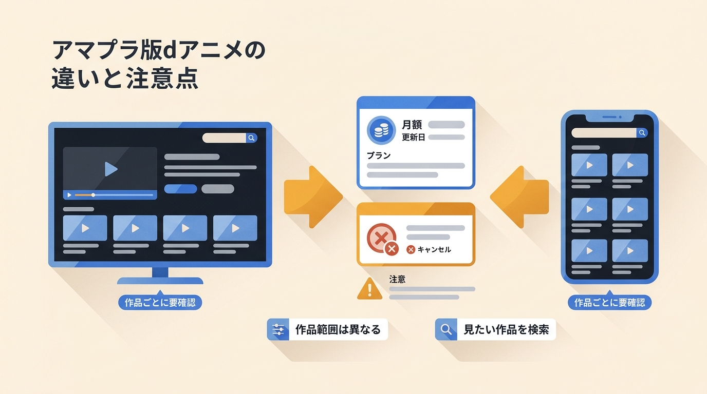 アマプラのdアニメがうざい理由は？本家との違い・料金・解約の注意点【2026年】