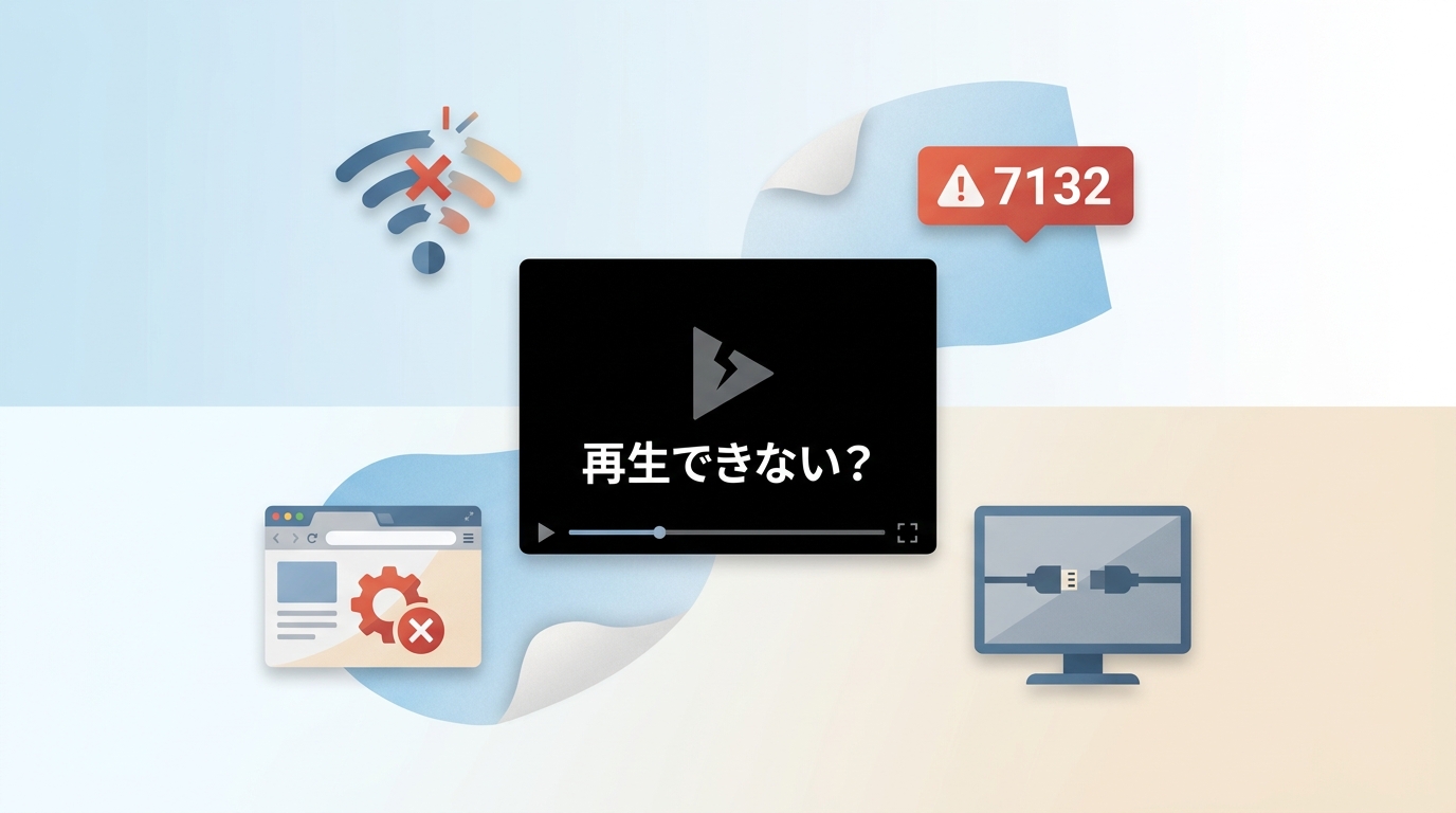 Prime VideoはOS・ブラウザと互換性がありません｜エラー7132とダウンロード不具合の原因