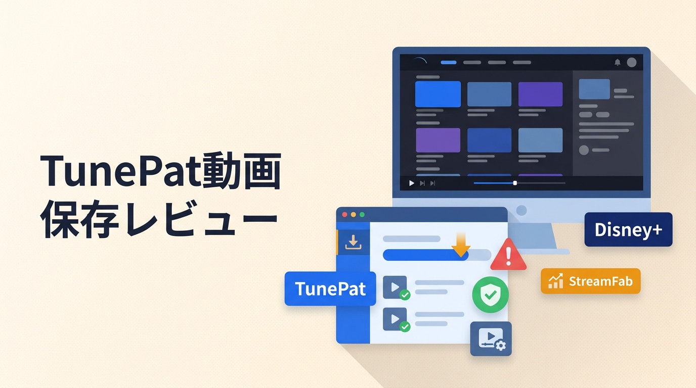 TunePat DisneyPlus Video Downloaderレビュー｜現行仕様・無料体験・不具合対処