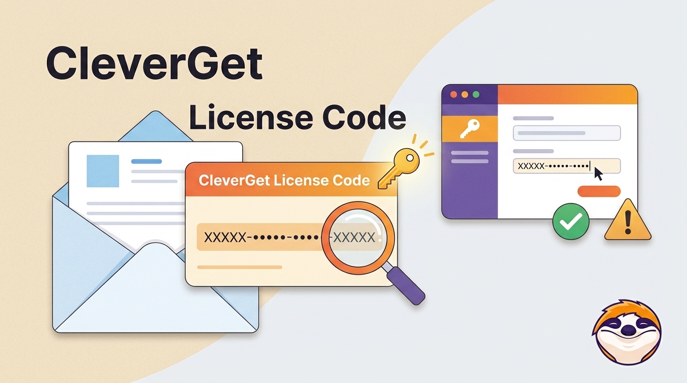 CleverGetライセンスコードはどこ?再取得・認証エラーの確認ポイント