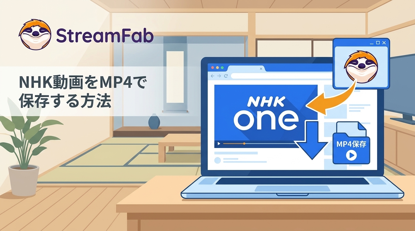 NHKプラス(現NHK ONE)動画をMP4保存|公式の仕組み・制限とPCでの手順【2026年最新】