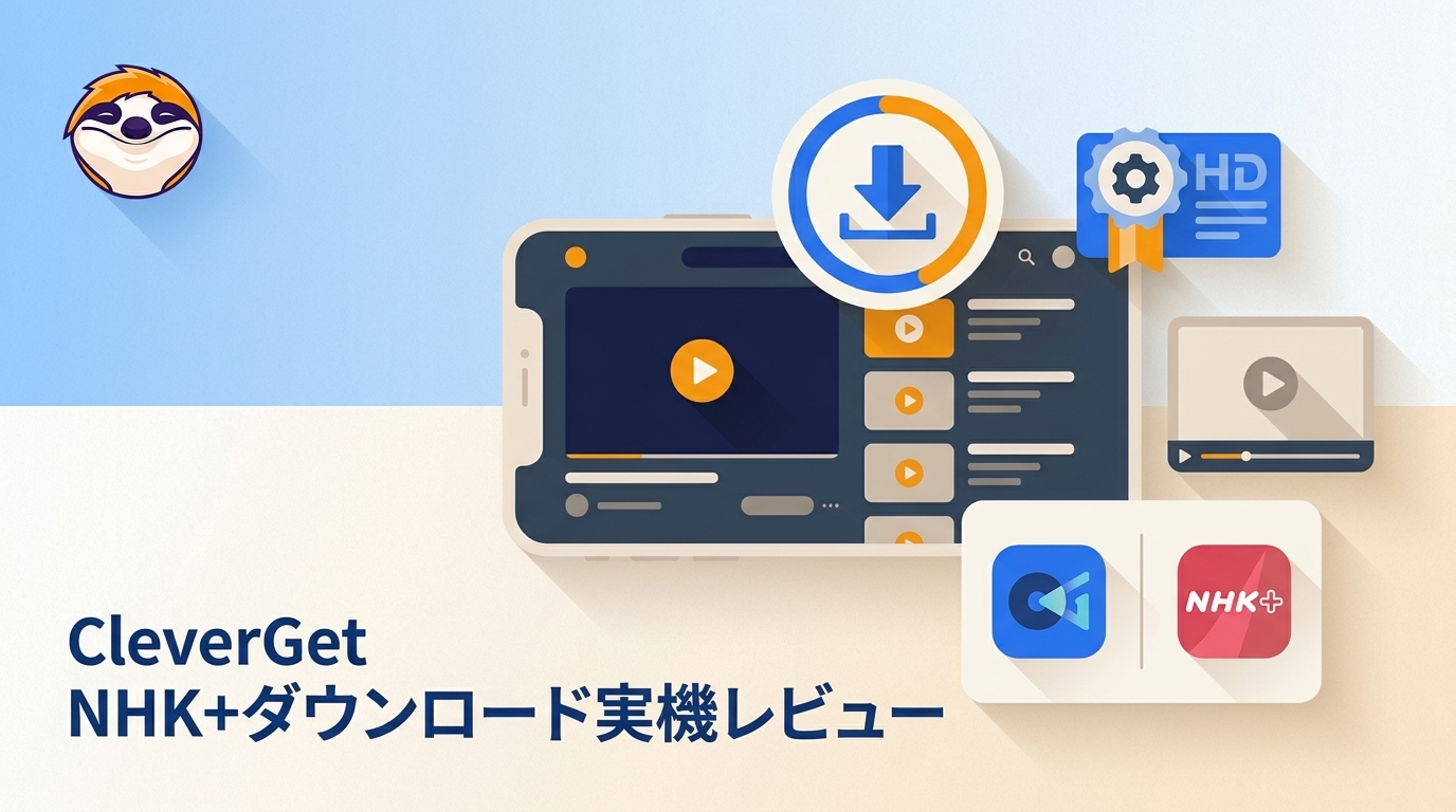 CleverGet NHK+ダウンロードの実機レビュー｜画質・不具合・StreamFabとの違い