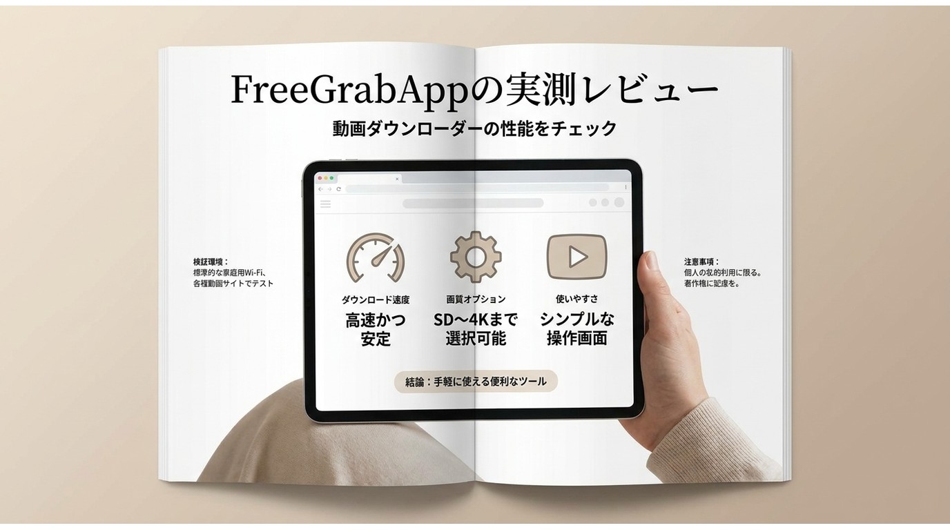 FreeGrabAppの実測レビュー