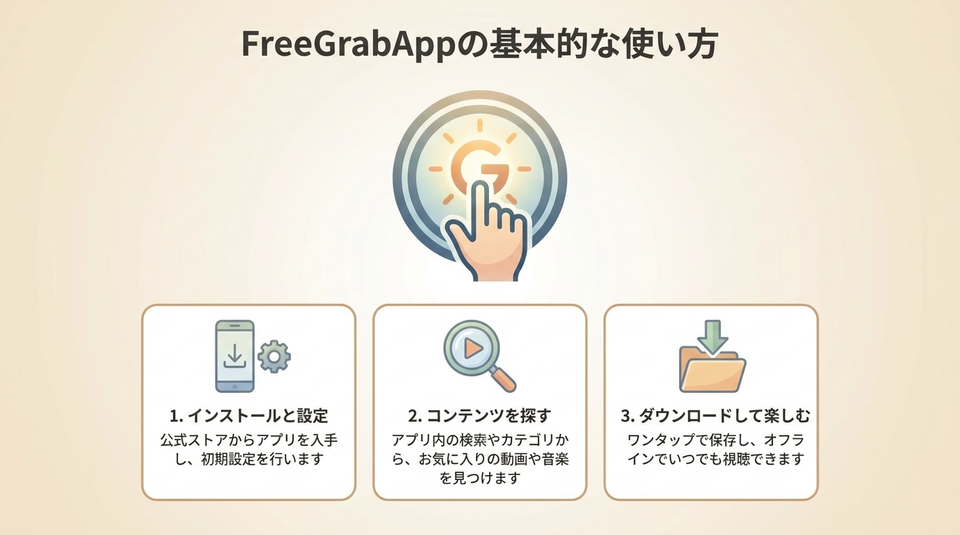 FreeGrabAppの基本的な使い方