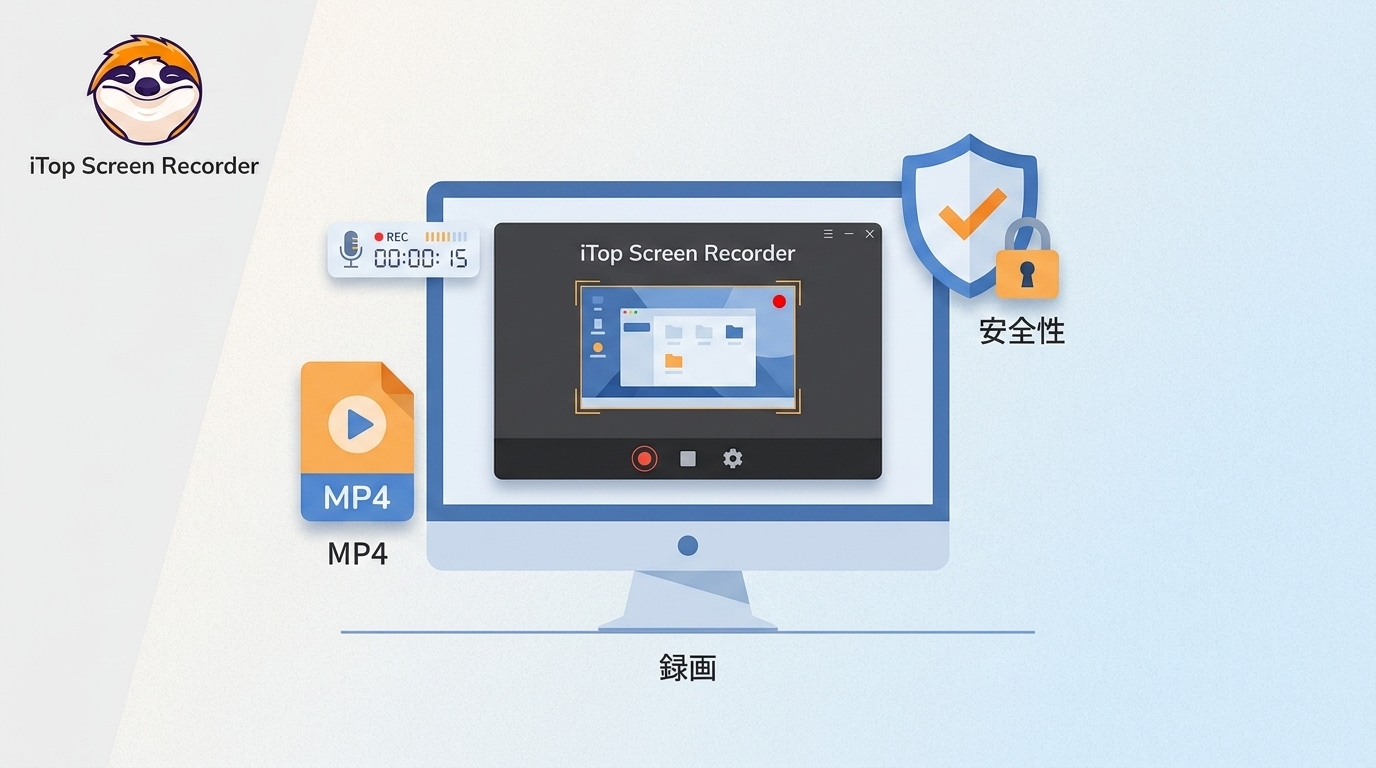 iTop Screen Recorderの使い方と制限|MP4保存・評判・安全性を解説