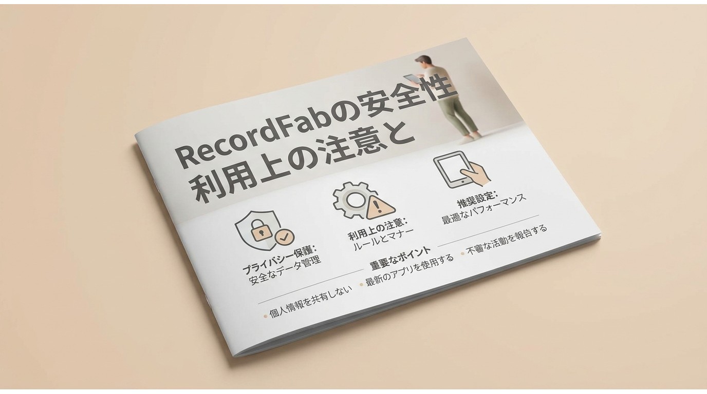 RecordFabの安全性と利用上の注意